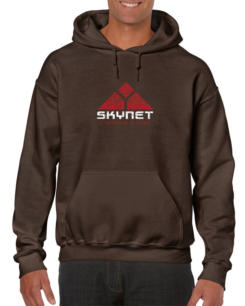 Skynet Cyberdyne Systems Hoodie Hooded Sweatshirt Terminator 90s 80s Judgement Day Movie Vintage Retro