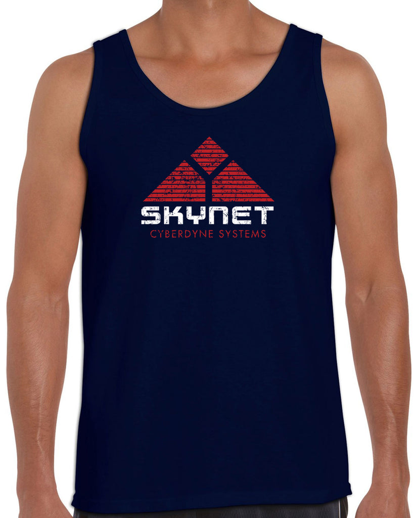 Skynet Cyberdyne Systems Tank Top Terminator 90s 80s Judgement Day Movie Vintage Retro