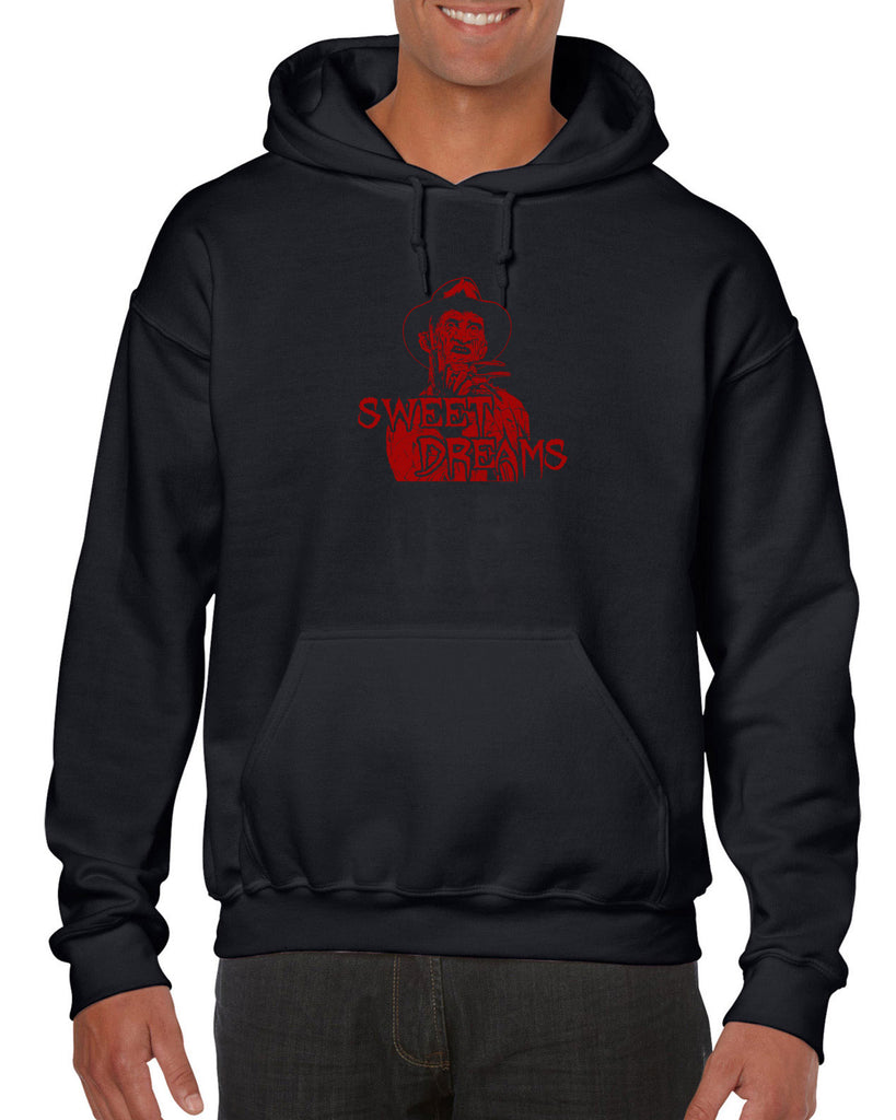 Sweet Dreams Hoodie Hooded Sweatshirt Nightmare On Elm Street 80s Scary Horror Film Movie