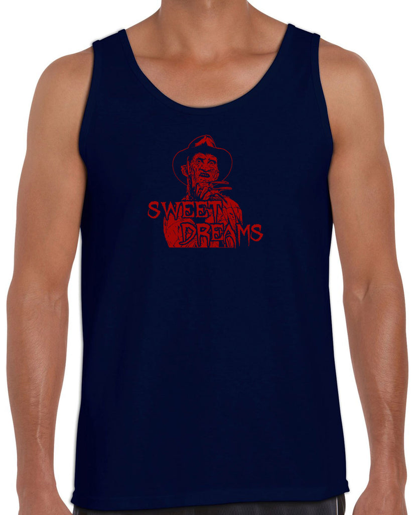 Sweet Dreams Tank Top Nightmare On Elm Street 80s Scary Horror Film Movie