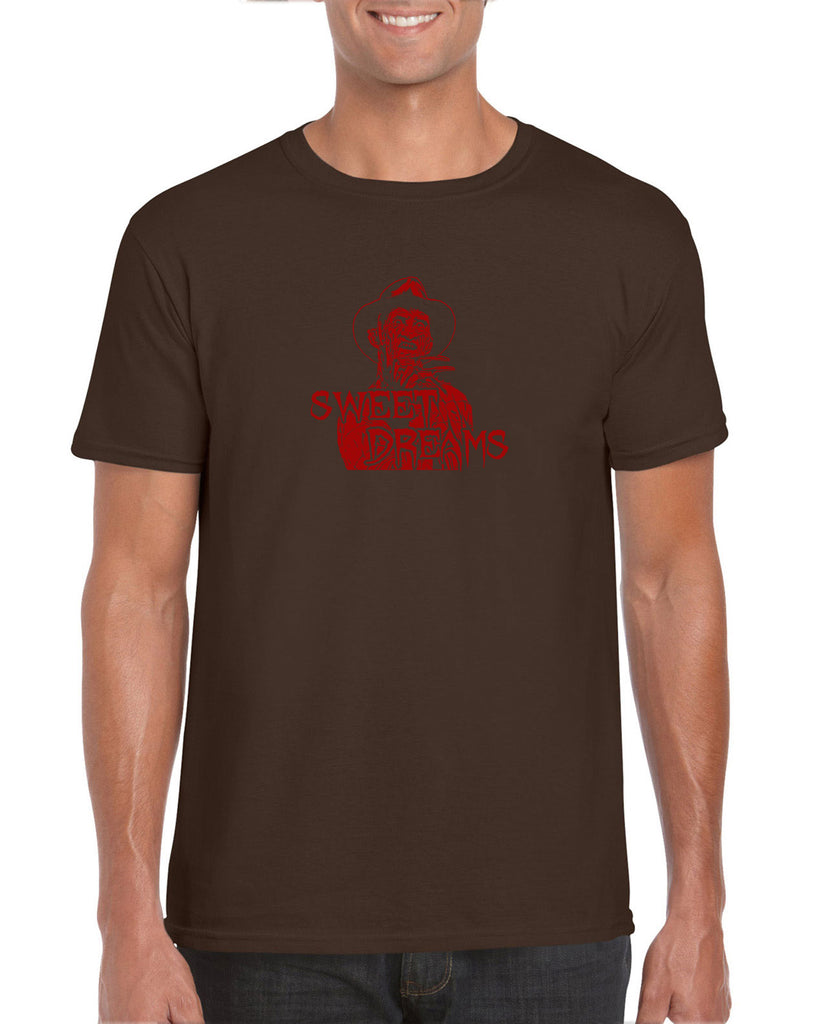 Sweet Dreams Mens T-Shirt Nightmare On Elm Street 80s Scary Horror Film Movie