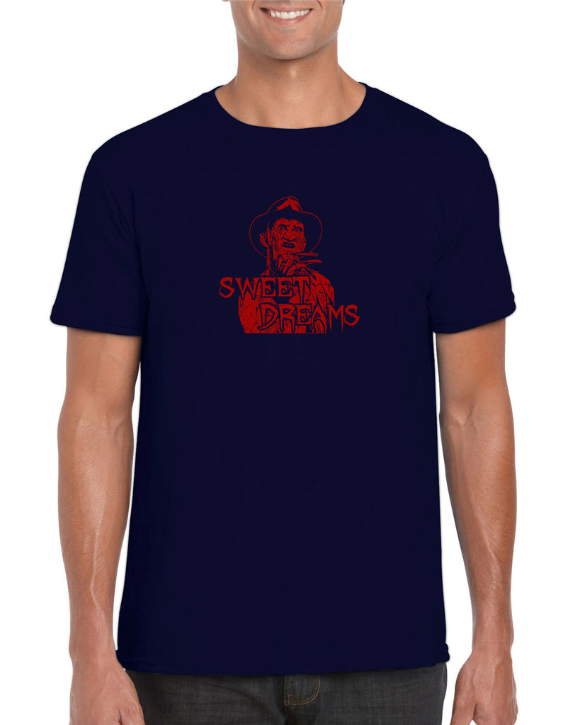 Sweet Dreams Mens T-Shirt Nightmare On Elm Street 80s Scary Horror Film Movie