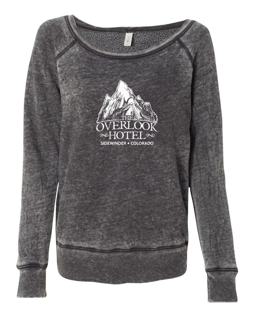 Overlook Off The Shoulder Crew Sweatshirt Scary Horror The Shining Redrum Jack Halloween Costume