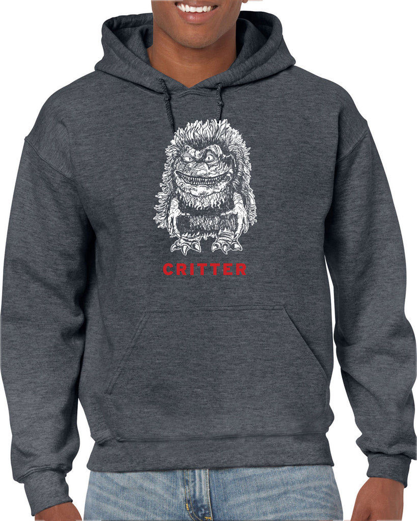Critter Hoodie Hoooded Sweatshirt Critters 80s movie scary horror film party vintage retro