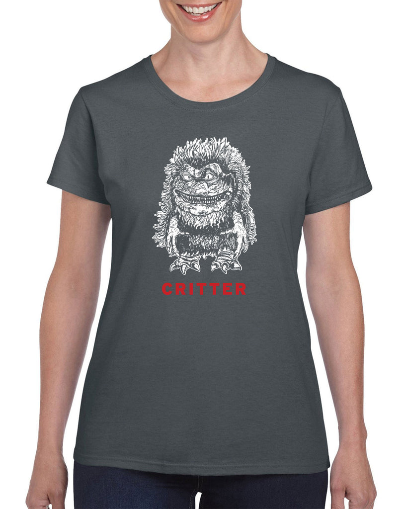 Critter Womens T-Shirt Critters 80s movie scary horror film party vintage retro