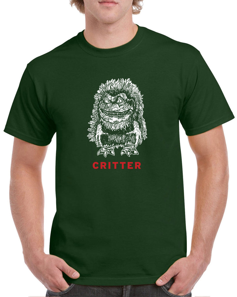 Critter Mens T-Shirt Sweatshirt Critters 80s movie scary horror film party vintage retro