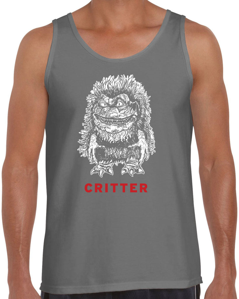 Critter Tank Top Critters 80s movie scary horror film party vintage retro