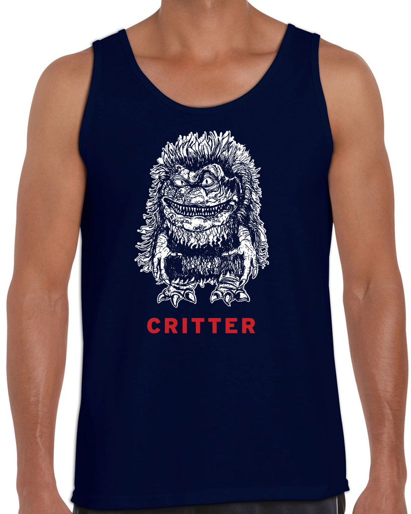 Critter Tank Top Critters 80s movie scary horror film party vintage retro