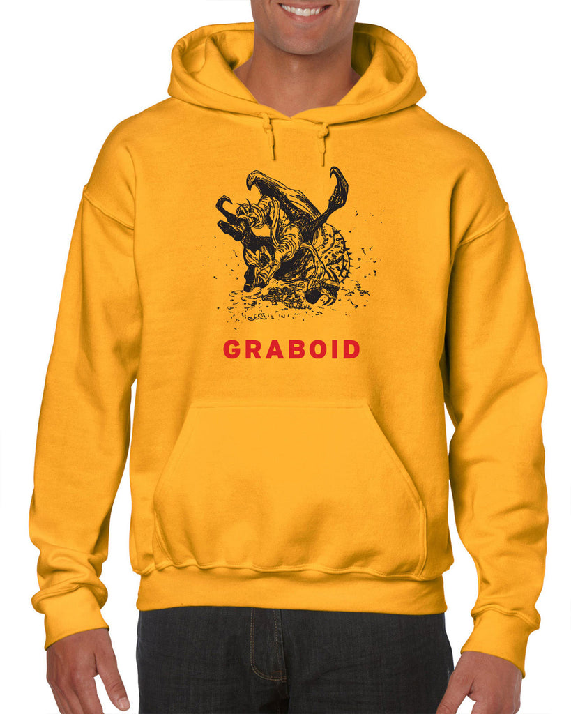 Graboid Hoodie Hooded Sweatshirt Tremors 80s Halloween Scary Horror Vintage Retro