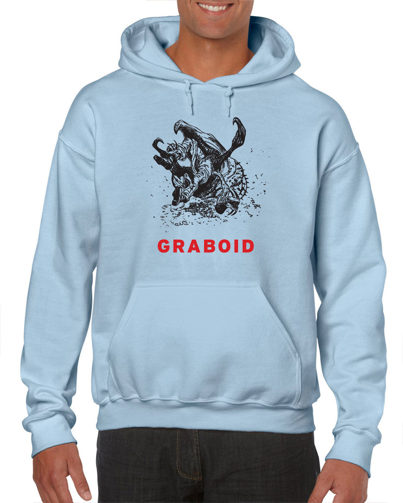 Graboid Hoodie Hooded Sweatshirt Tremors 80s Halloween Scary Horror Vintage Retro