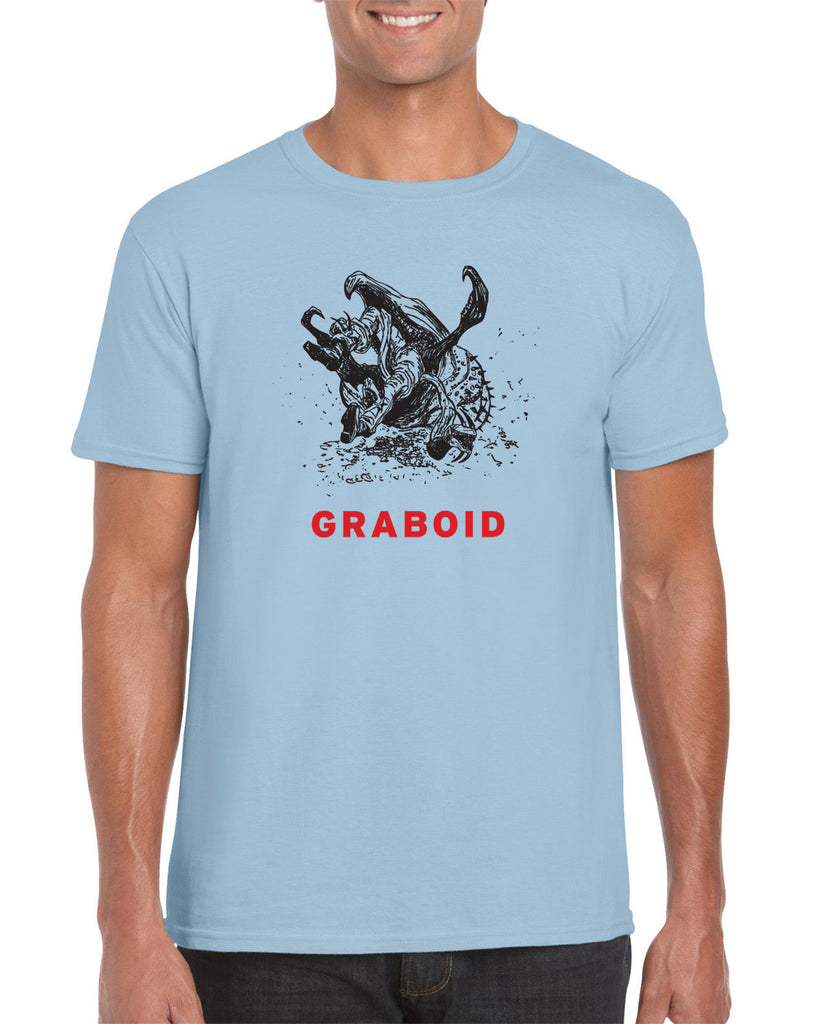Graboid Mens T-Shirt Tremors 80s Halloween Scary Horror Vintage Retro