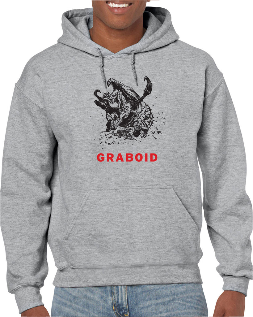 Graboid Hoodie Hooded Sweatshirt Tremors 80s Halloween Scary Horror Vintage Retro