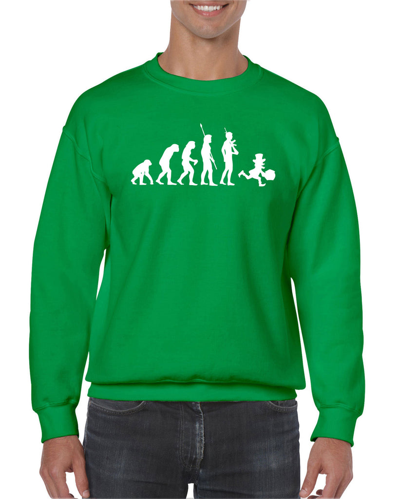 Property Irish 2XL leprechaun evolution clover St. Patricks Day st. pattys day Irish Ireland ginger drunk drinking party college holiday