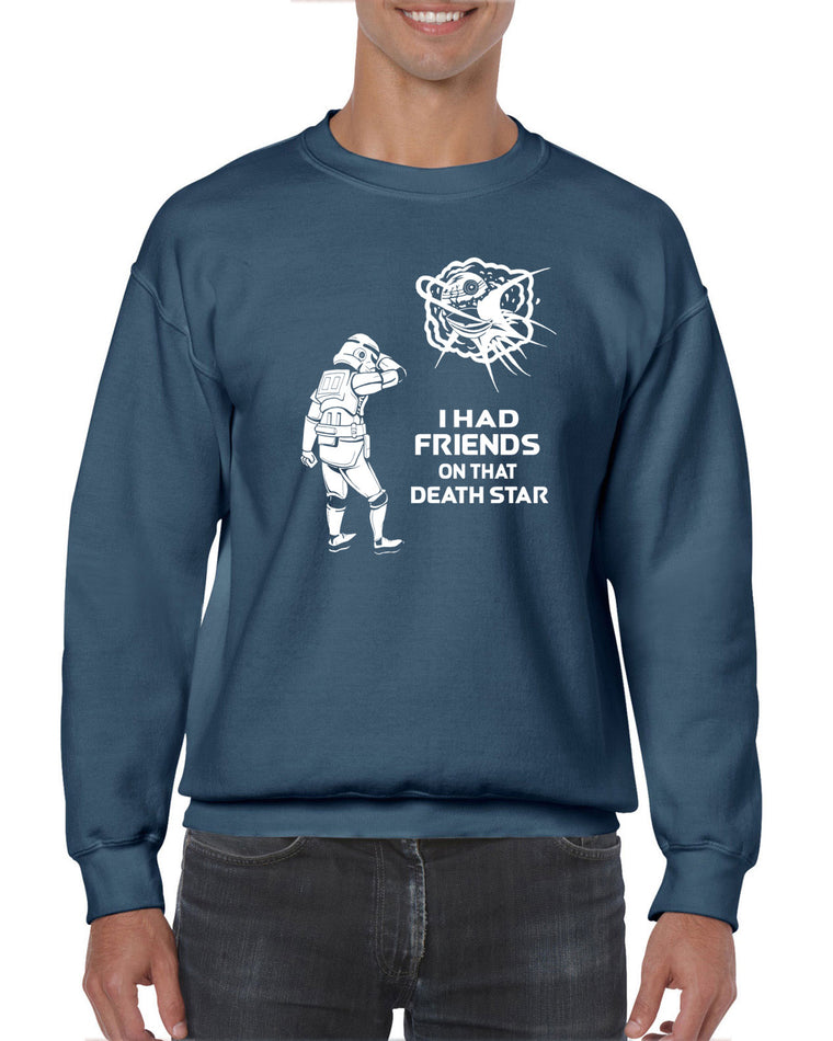 Unisex Crew Sweatshirt - Friends on Death Star