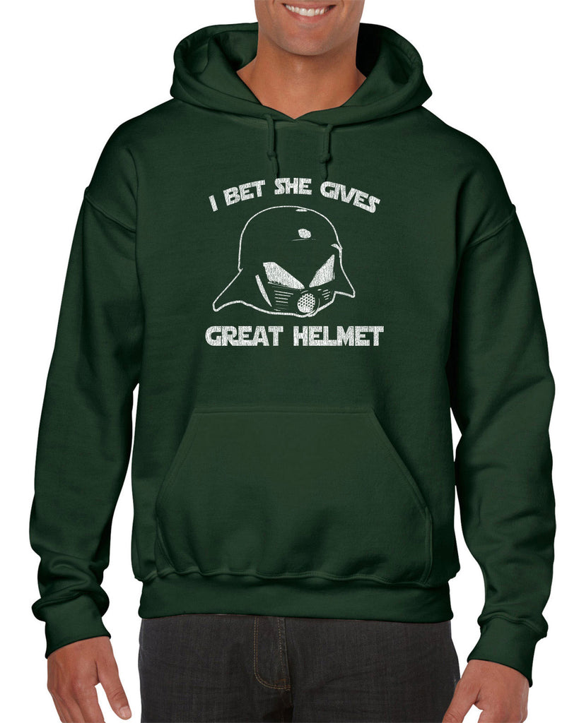 Hot Press Apparel Great Helmet Funny Novelty Star Lonestar Vader Sci Fi Gift Present Wars Galaxy Costume College Party Graphic Vintage