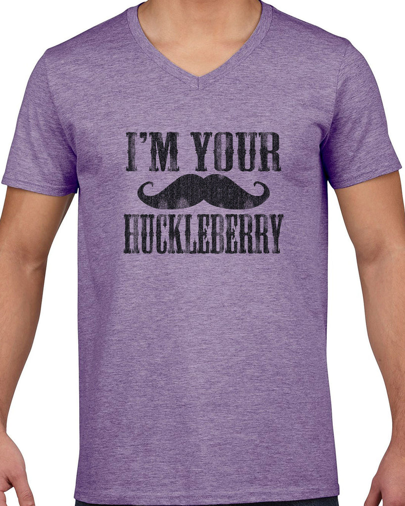 Hot Press Apparel Mens Huckleberry V-neck T-shirt