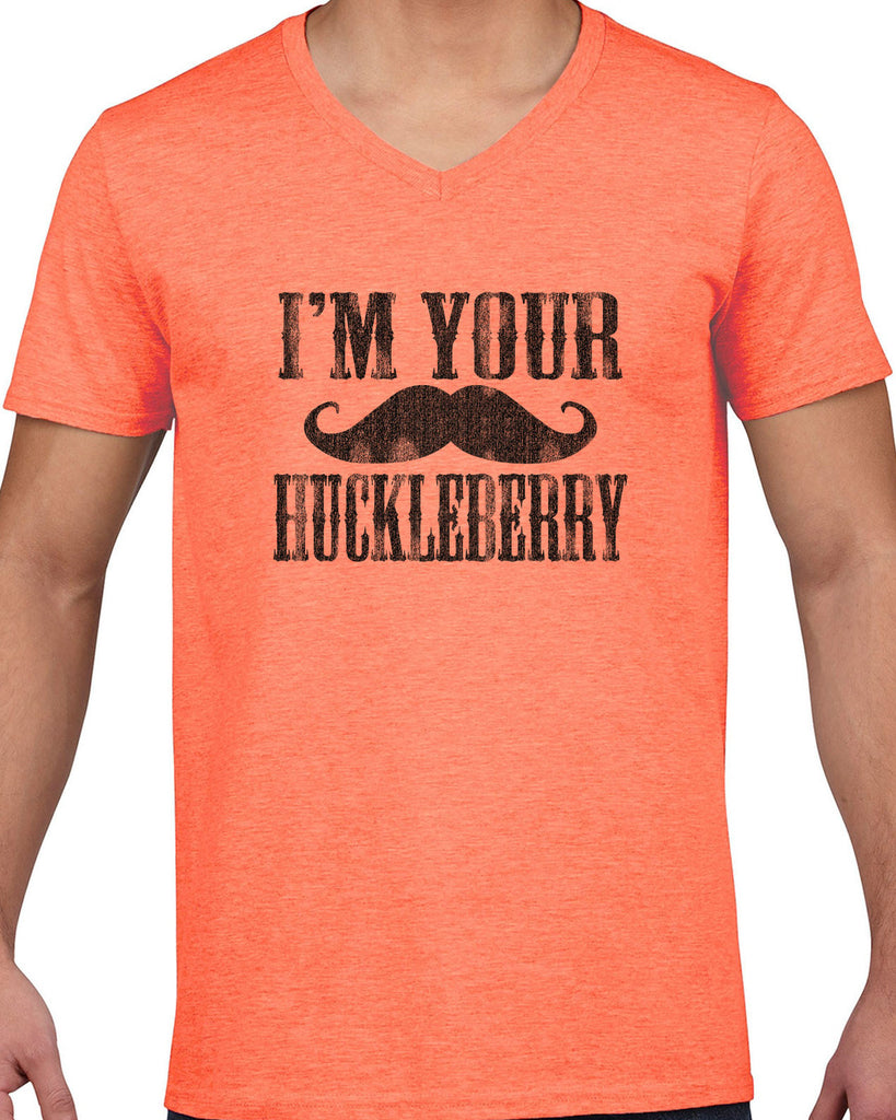 Hot Press Apparel Mens Huckleberry V-neck T-shirt