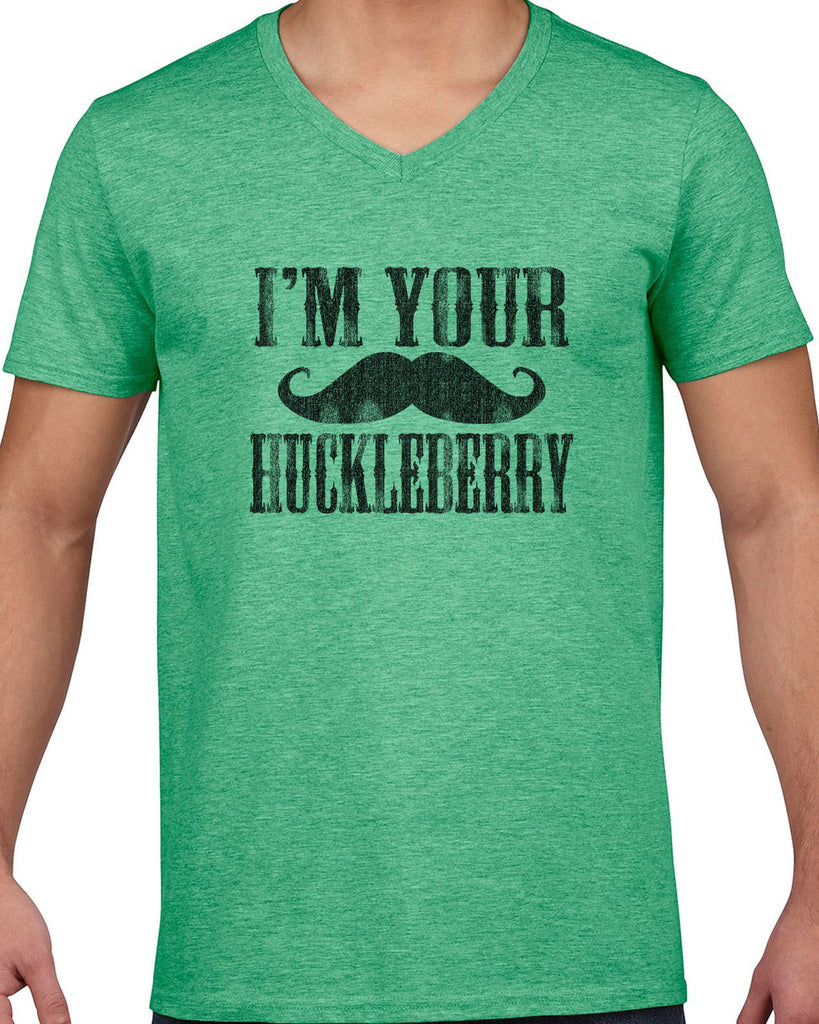 Hot Press Apparel Mens Huckleberry V-neck T-shirt