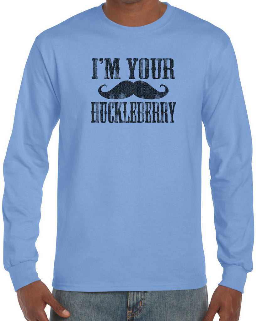 Hot Press Apparel Mens Huckleberry Long Sleeve Shirt Wyatt Erp Western Movie Mustache