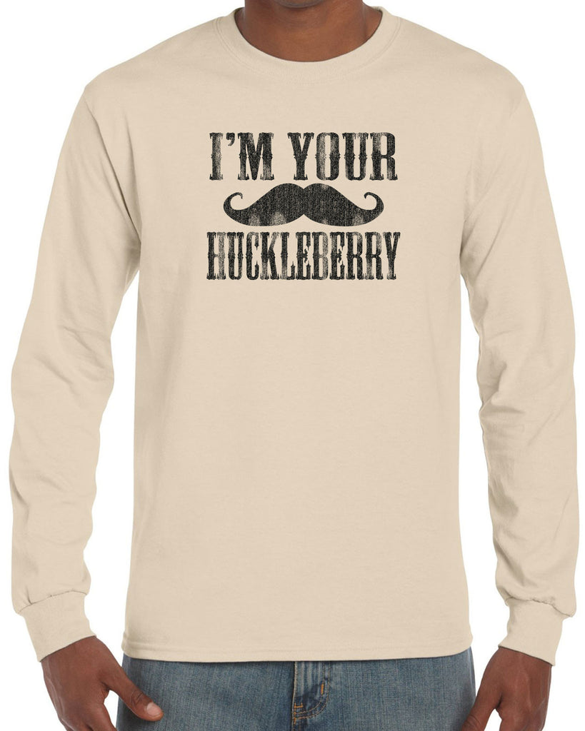 Hot Press Apparel Mens Huckleberry Long Sleeve Shirt Wyatt Erp Western Movie Mustache