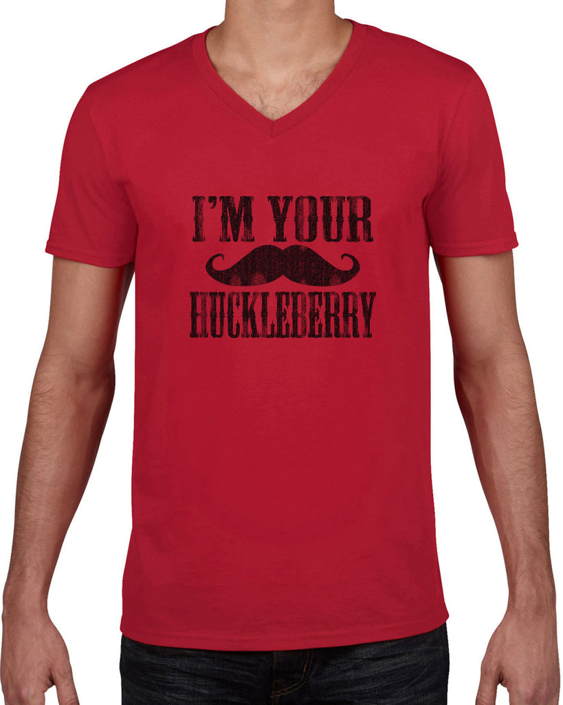 Hot Press Apparel Mens Huckleberry V-neck T-shirt