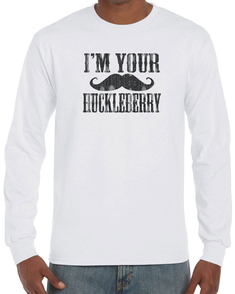 Hot Press Apparel Mens Huckleberry Long Sleeve Shirt Wyatt Erp Western Movie Mustache