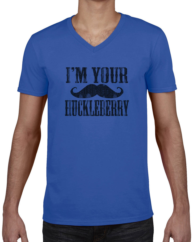 Hot Press Apparel Mens Huckleberry V-neck T-shirt