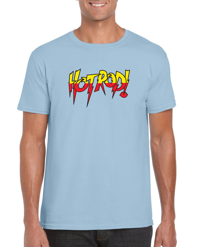 Hot Press Apparel Mens T-shirt Wrestling 90s 80s Costume Cosplay Hot Rod Roddy Rowdy Piper Funny