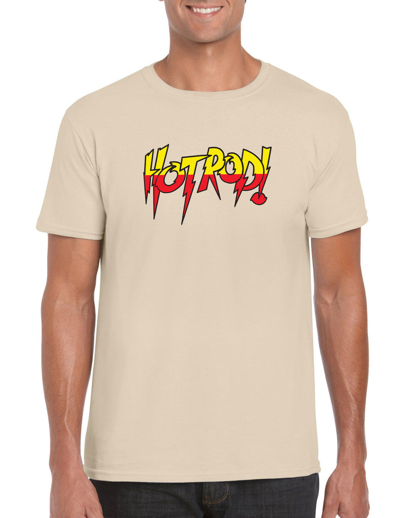 Hot Press Apparel Mens T-shirt Wrestling 90s 80s Costume Cosplay Hot Rod Roddy Rowdy Piper Funny