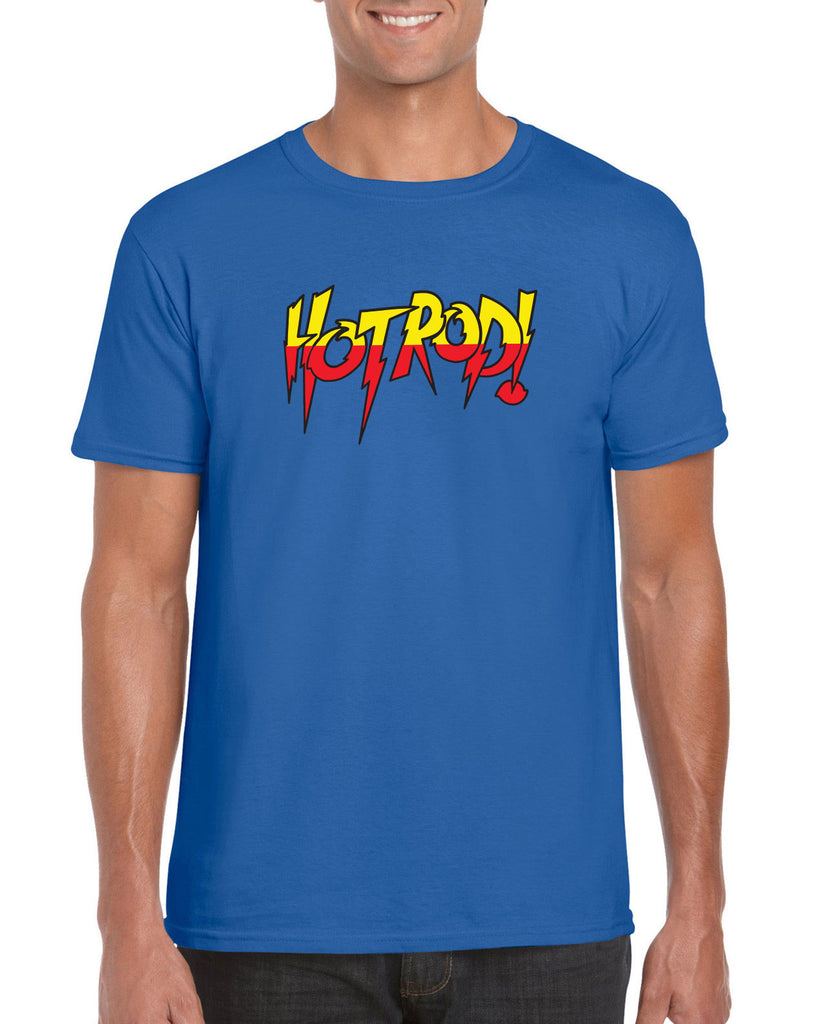 Hot Press Apparel Mens T-shirt Wrestling 90s 80s Costume Cosplay Hot Rod Roddy Rowdy Piper Funny