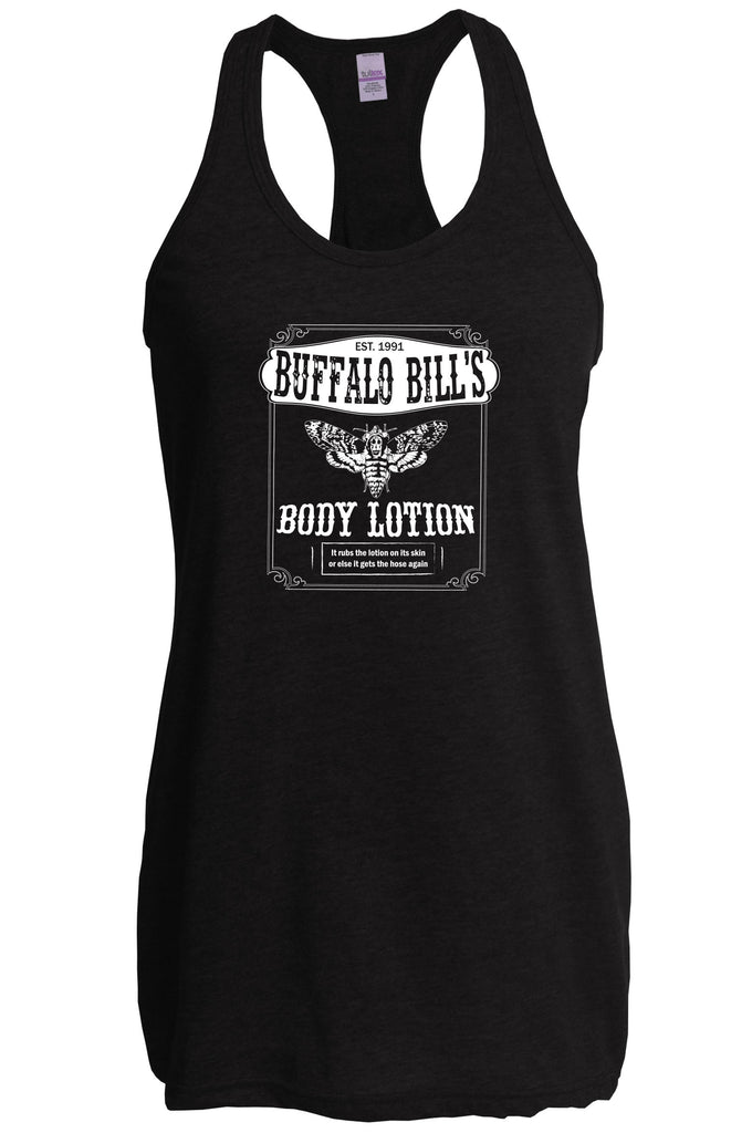 Hot Press Apparel Women's Tank Top Buffalo Bill Scary Movie Hannibal Halloween