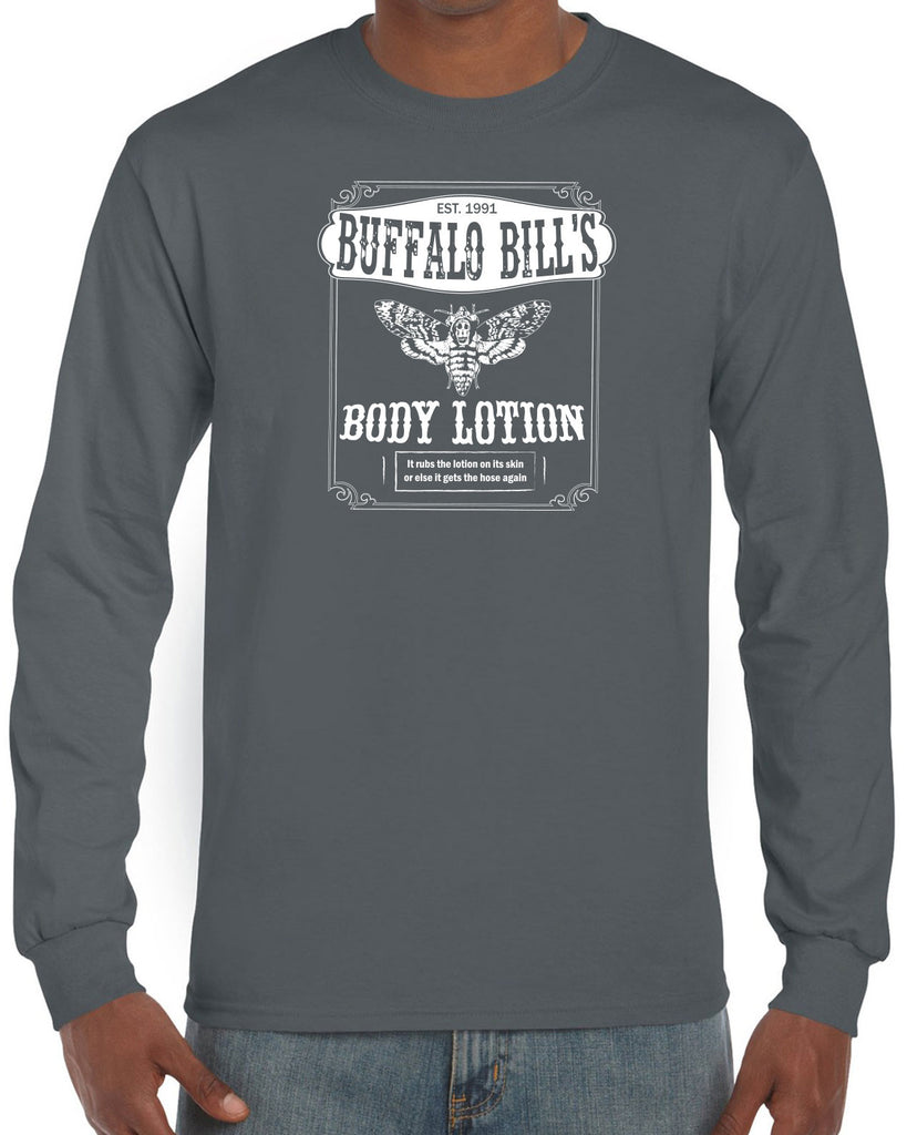 Hot Press Apparel Long Sleeve Shirt Clothing Buffalo Bill Silence Lambs Gift Present Halloween Scary Movie Horror