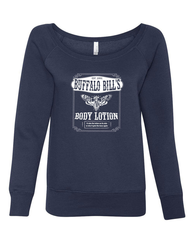 Hot Press Apparel Buffalo Bill Silence Lambs Scary Movie Halloween Horror Women's Clothing Sweatshirt Gift Present