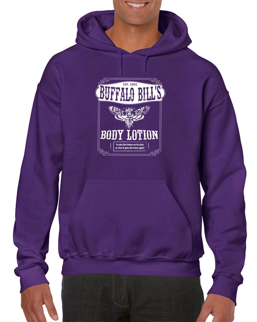 Hot Press Apparel Hoodie Clothing Scary Movie Buffalo Bill Moth