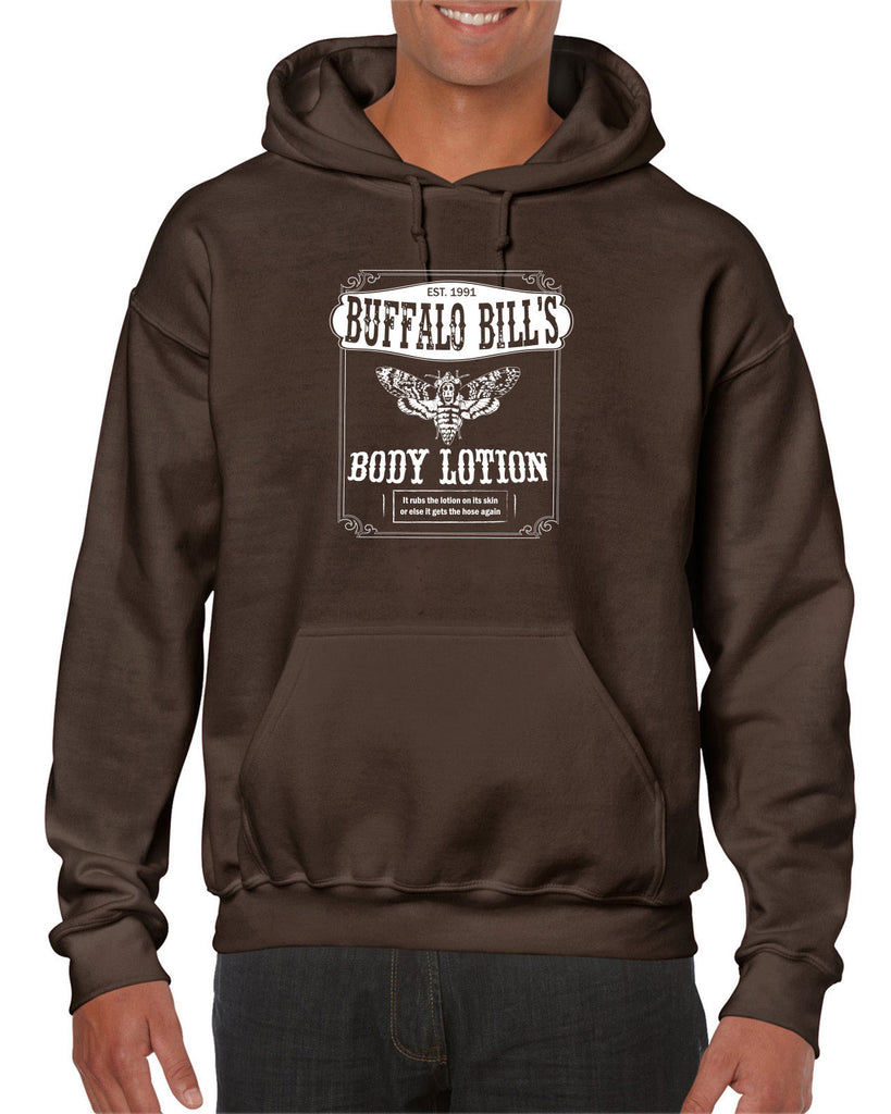 Hot Press Apparel Hoodie Clothing Scary Movie Buffalo Bill Moth