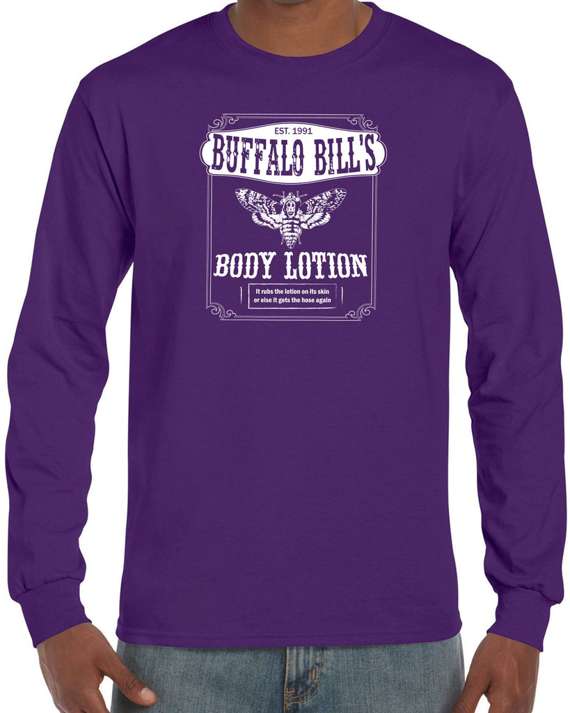 Hot Press Apparel Long Sleeve Shirt Clothing Buffalo Bill Silence Lambs Gift Present Halloween Scary Movie Horror