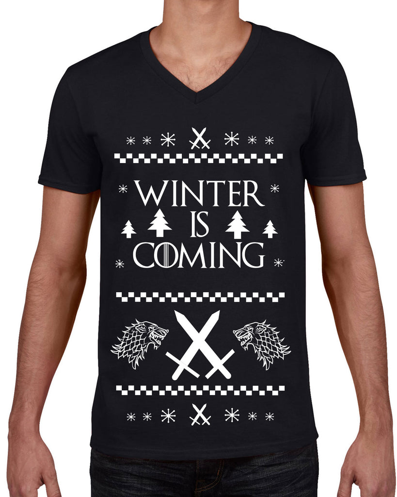 Hot Press Apparel Winter Is Coming Game of Thrones Night's Watch The Wall John Snow Gift Present Holiday Party