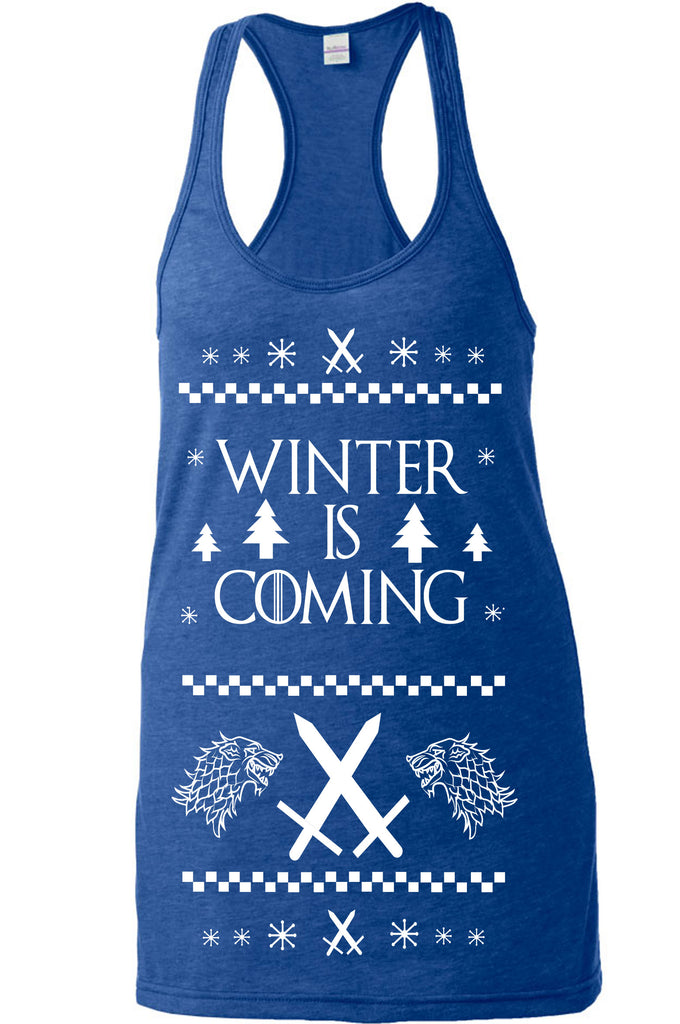 Hot Press Apparel Winter Is Coming Game Of Thrones TV Show The Wall John Snow Stark Mother of Dragons Khaleesi Winterfelll