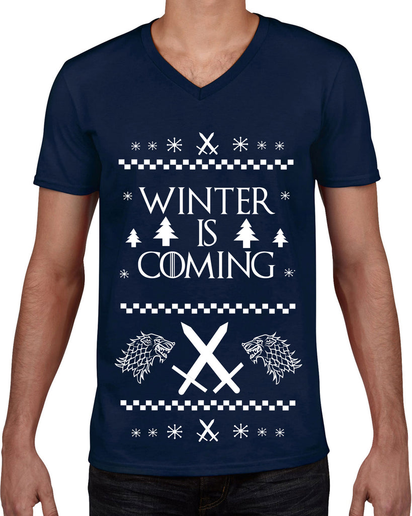 Hot Press Apparel Winter Is Coming Game of Thrones Night's Watch The Wall John Snow Gift Present Holiday Party