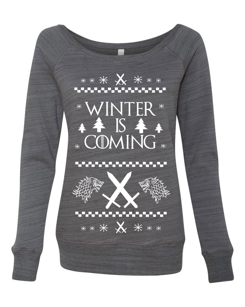 Hot Press Apparel Winter Is Coming Game Of Thrones TV Show The Wall John Snow Stark Mother of Dragons Khaleesi Winterfell