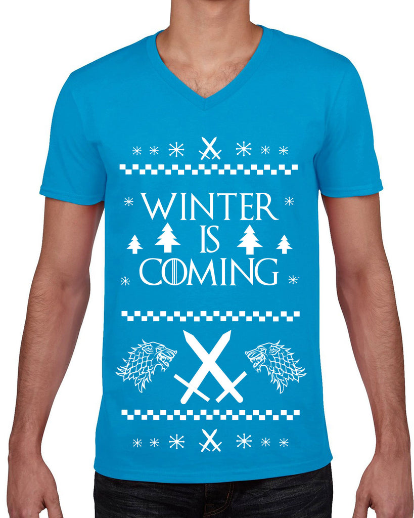 Hot Press Apparel Winter Is Coming Game of Thrones Night's Watch The Wall John Snow Gift Present Holiday Party