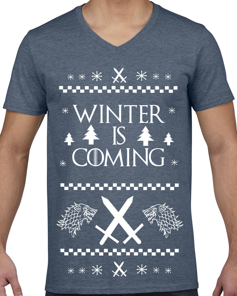 Hot Press Apparel Winter Is Coming Game of Thrones Night's Watch The Wall John Snow Gift Present Holiday Party