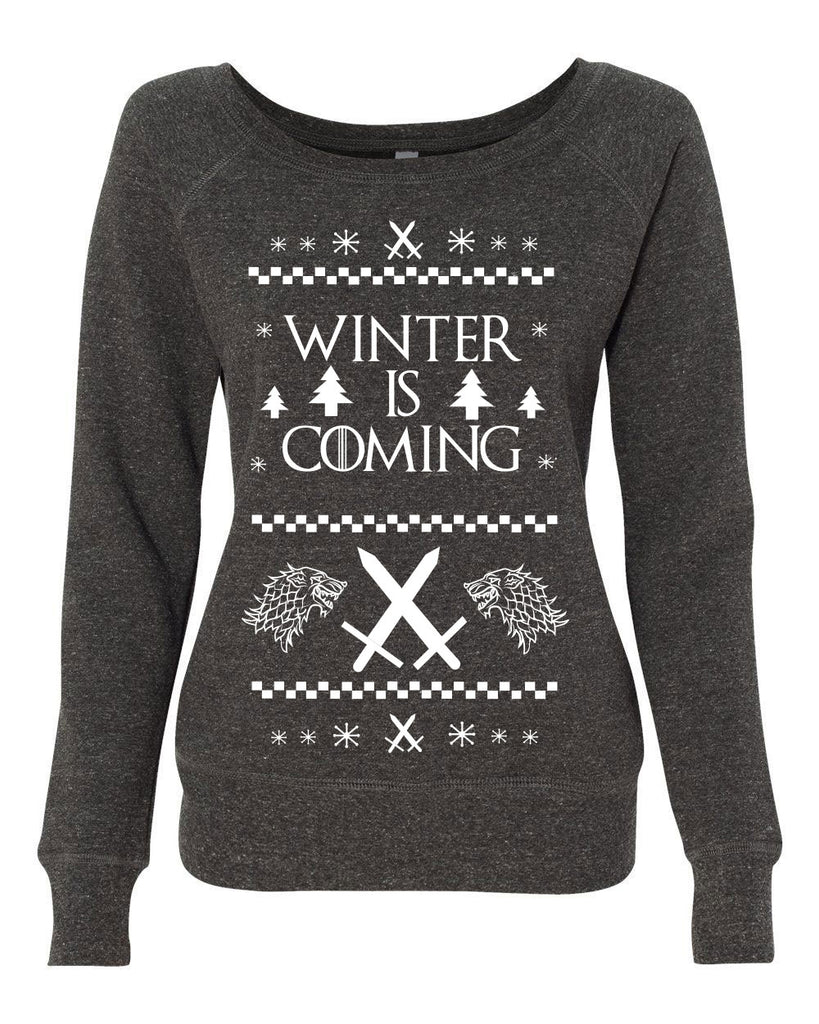 Hot Press Apparel Winter Is Coming Game Of Thrones TV Show The Wall John Snow Stark Mother of Dragons Khaleesi Winterfell
