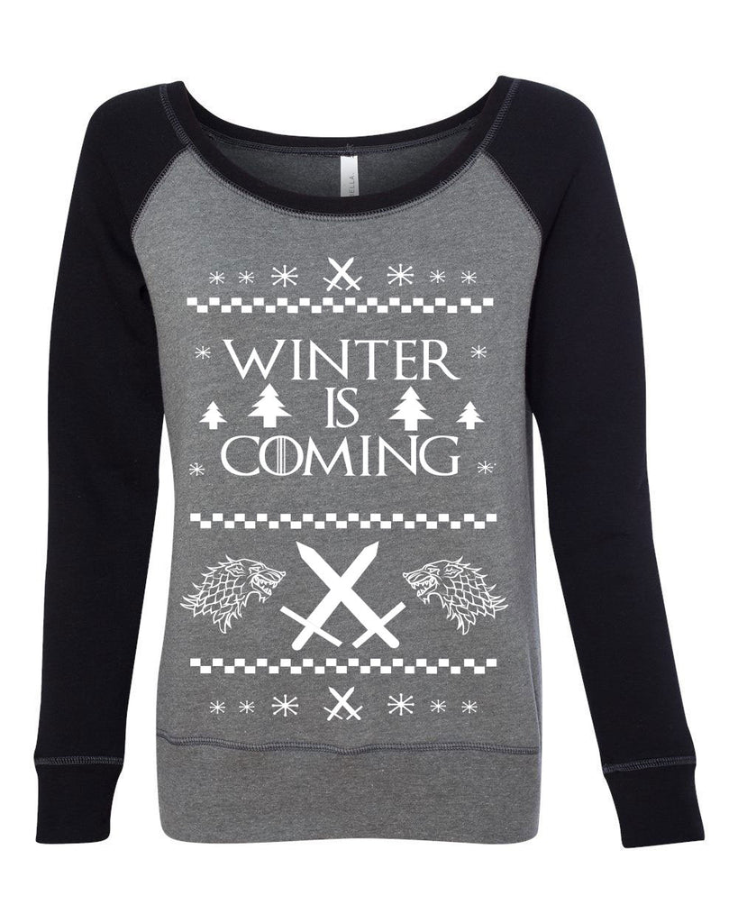 Hot Press Apparel Winter Is Coming Game Of Thrones TV Show The Wall John Snow Stark Mother of Dragons Khaleesi Winterfell