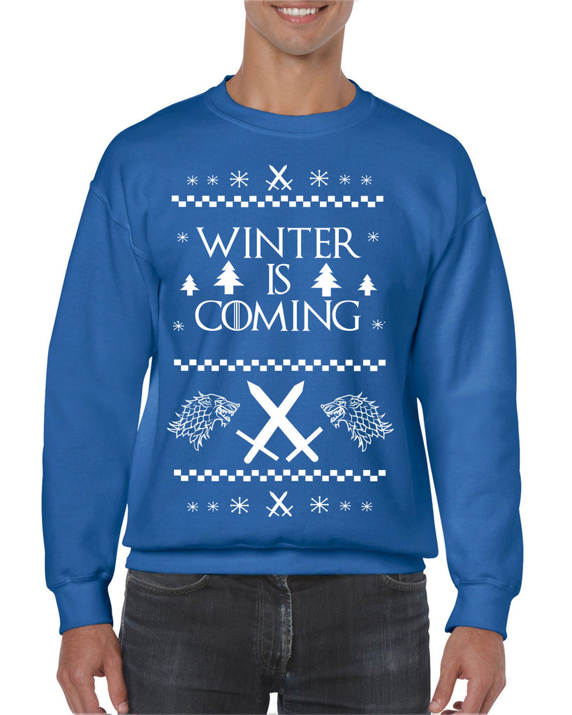 Hot Press Apparel Winter Is Coming Game Of Thrones TV Show The Wall John Snow Stark Mother of Dragons Khaleesi Winterfelll