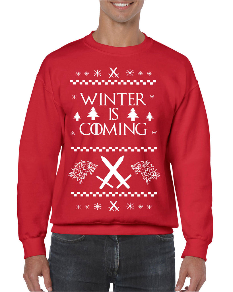 Hot Press Apparel Winter Is Coming Game Of Thrones TV Show The Wall John Snow Stark Mother of Dragons Khaleesi Winterfelll