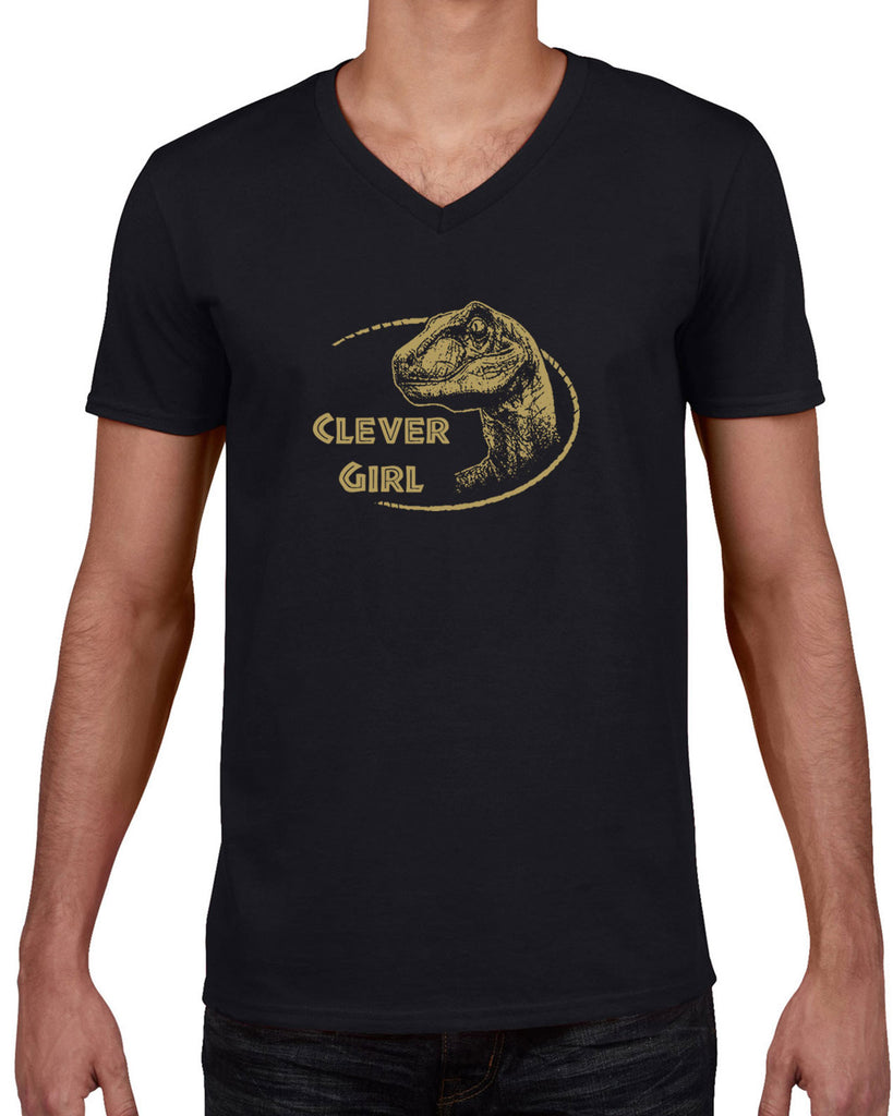 Hot Press Apparel Men's Clothing Men's Shirt Funny Jurassic Park Dinosaur Raptor Fossil Gift Present Costume