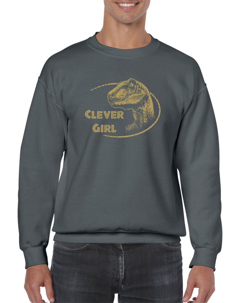 Unisex Crew Sweatshirt - Clever Girl