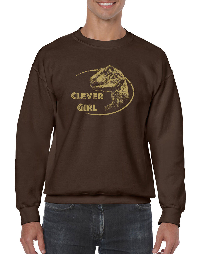 Unisex Crew Sweatshirt - Clever Girl