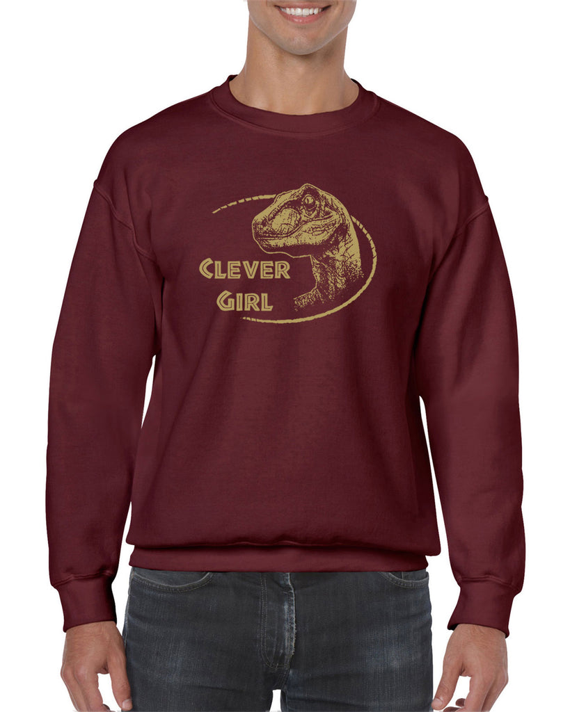 Unisex Crew Sweatshirt - Clever Girl